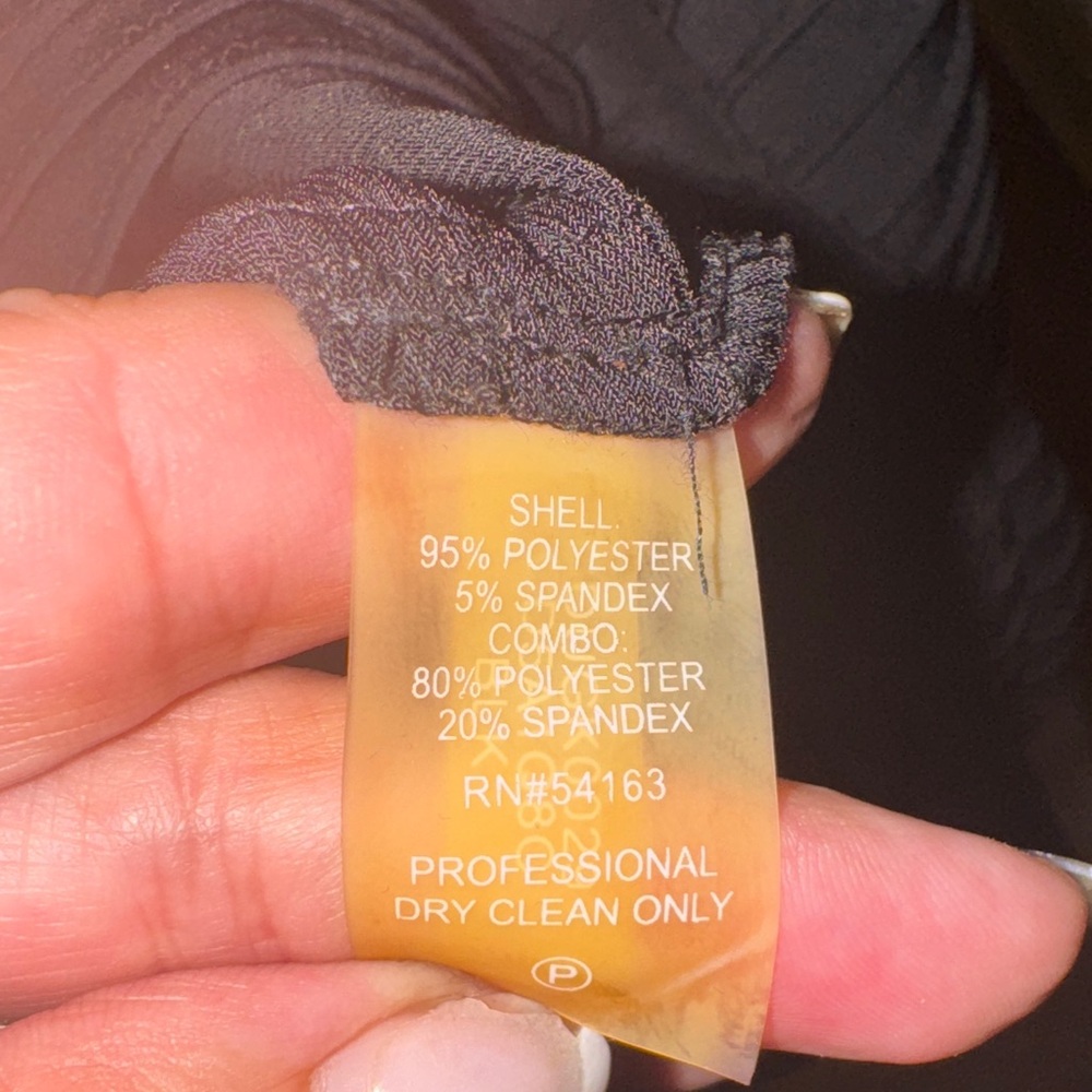 Calvin Klein Elegant Black Mini Dress Size 4 - Picture 8 of 8